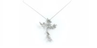 Necklace Pasquale Bruni Woman Ghirlanda in White Gold Diamante 3.55 Ct CROCE-GHIRLANDA - CROCE-GHIRLANDA